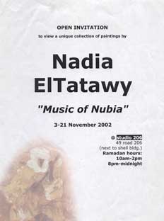 Music Of Nubia-invitation - 2002